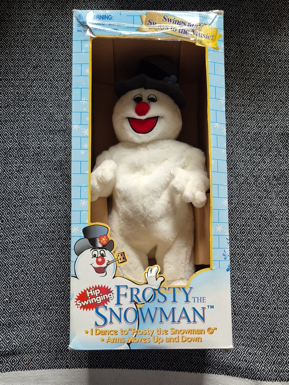Gemmy Animated Frosty The Snowman- Sings,Dances VINTAGE